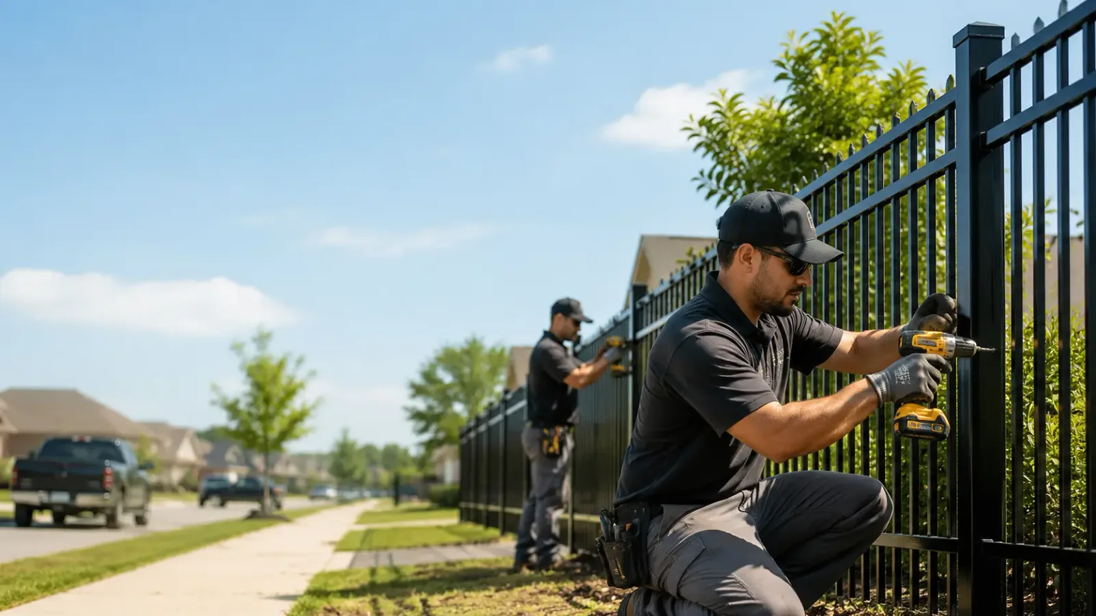 Metal Fence Installation in Hampton, NE